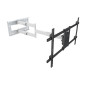 Multibrackets 6874 Supporto TV a parete 190,5 cm (75") Nero, Bianco