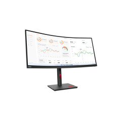 Lenovo ThinkVision T34w-30 LED display 86,4 cm (34") 3440 x 1440 Pixel Wide Quad HD Nero