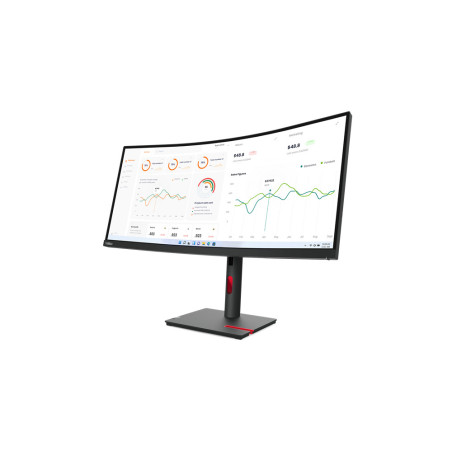 Lenovo ThinkVision T34w-30 LED display 86,4 cm (34") 3440 x 1440 Pixel Wide Quad HD Nero