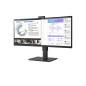 LG 34BQ77QC-B Monitor PC 86,4 cm (34") 3440 x 1440 Pixel UltraWide Dual Quad HD LCD Nero