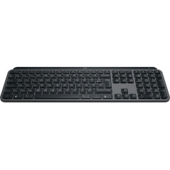 Logitech MX Keys S tastiera Universale RF senza fili + Bluetooth AZERTY Francese Grafite