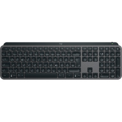 Logitech MX Keys S tastiera Universale RF senza fili + Bluetooth QWERTZ Tedesco Grafite