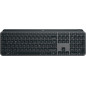 Logitech MX Keys S tastiera Universale RF senza fili + Bluetooth QWERTZ Tedesco Grafite