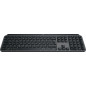 Logitech MX Keys S tastiera Universale RF senza fili + Bluetooth QWERTZ Tedesco Grafite