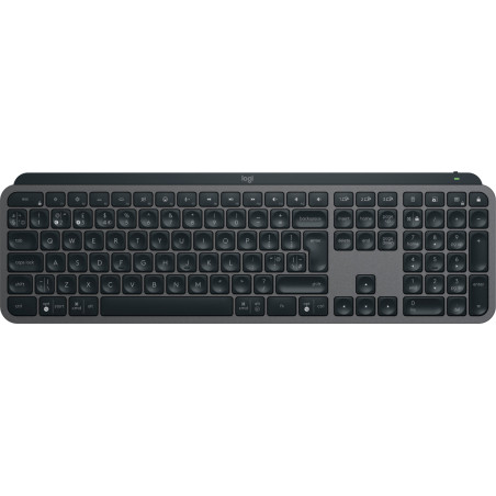 Logitech MX Keys S tastiera Universale RF senza fili + Bluetooth QWERTY Inglese UK Grafite