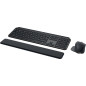 Logitech MX Keys S Combo tastiera Mouse incluso Ufficio RF senza fili + Bluetooth QWERTY Inglese UK Grafite