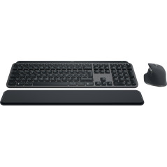 Logitech MX Keys S Combo tastiera Mouse incluso Ufficio RF senza fili + Bluetooth QWERTZ Tedesco Grafite