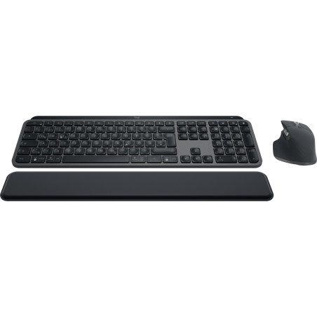 Logitech MX Keys S Combo tastiera Mouse incluso Ufficio RF senza fili + Bluetooth QWERTZ Tedesco Grafite