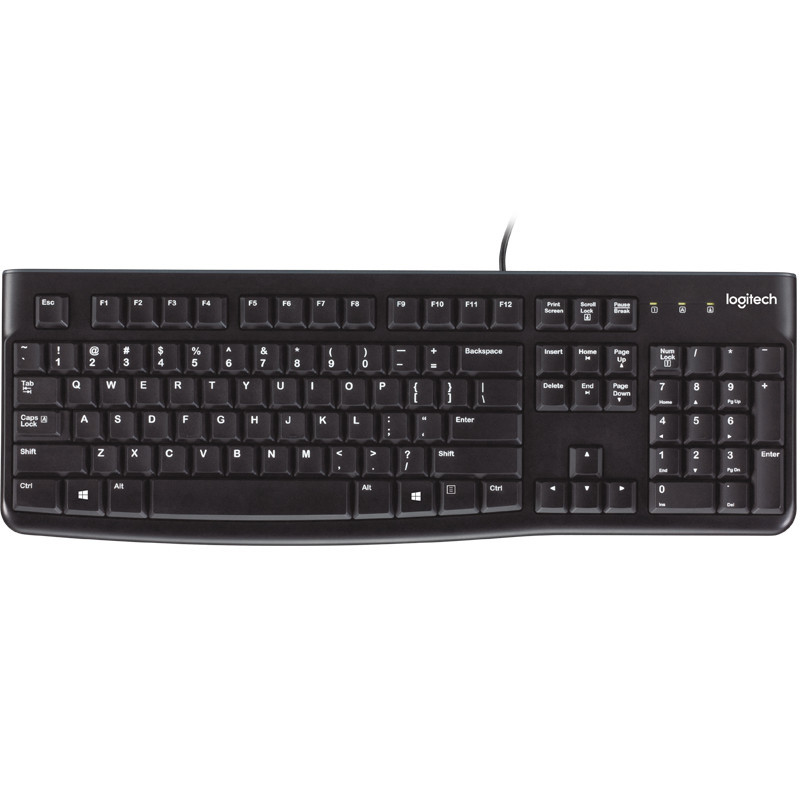 Logitech Keyboard K120 for Business tastiera Universale USB Slovacco Nero