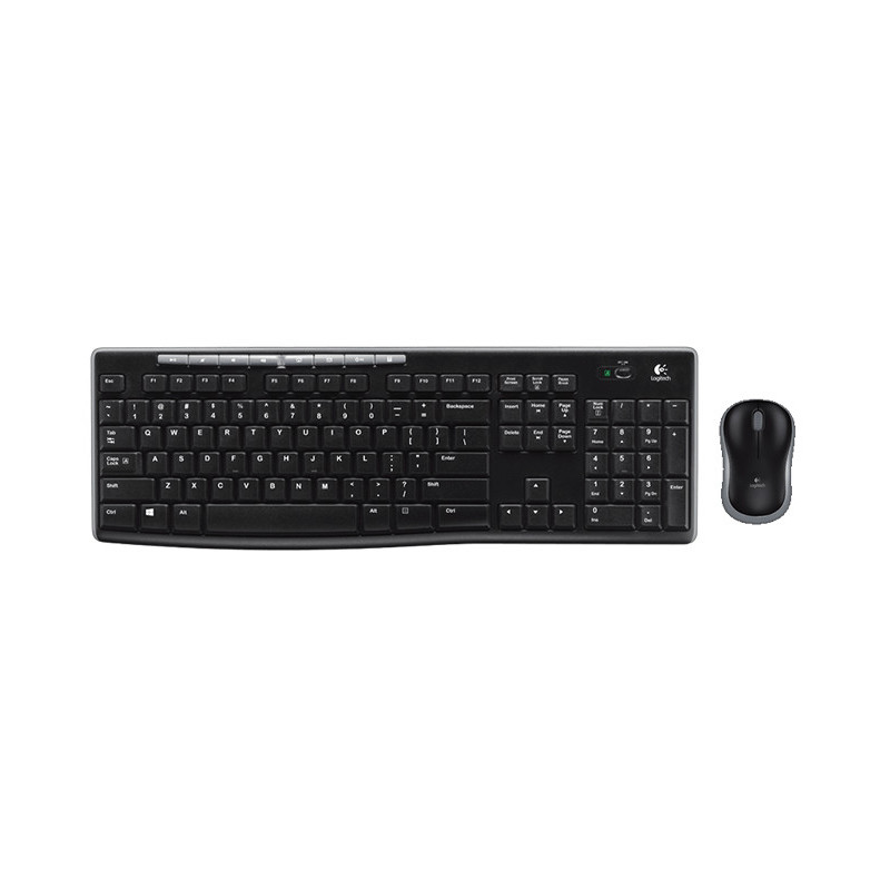 Logitech Wireless Combo MK270 tastiera Mouse incluso Universale RF Wireless QWERTZ Ungherese Nero