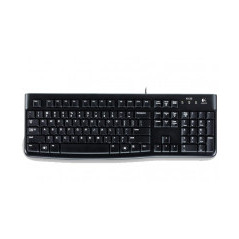 Logitech K120 Corded Keyboard tastiera USB QWERTZ Ungherese Nero