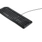 Logitech Keyboard K120 for Business tastiera Ufficio USB QWERTY US International Nero