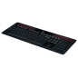 Logitech Wireless Solar Keyboard K750 tastiera Ufficio RF Wireless QWERTY Inglese UK Nero