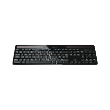 Logitech Wireless Solar Keyboard K750 tastiera Ufficio RF Wireless AZERTY Francese Nero