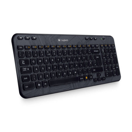 Logitech Wireless Keyboard K360 tastiera RF Wireless AZERTY Francese Nero