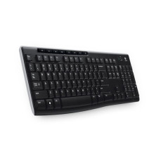 Logitech Wireless Keyboard K270 tastiera RF Wireless QWERTZ Tedesco Nero