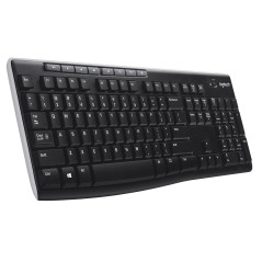 Logitech Wireless Keyboard K270 tastiera Casa RF Wireless AZERTY Belga Nero