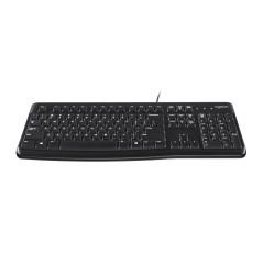 Logitech K120 Corded Keyboard tastiera Universale USB QWERTY Spagnolo Nero