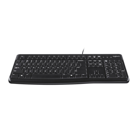 Logitech K120 Corded Keyboard tastiera Universale USB QWERTY Spagnolo Nero