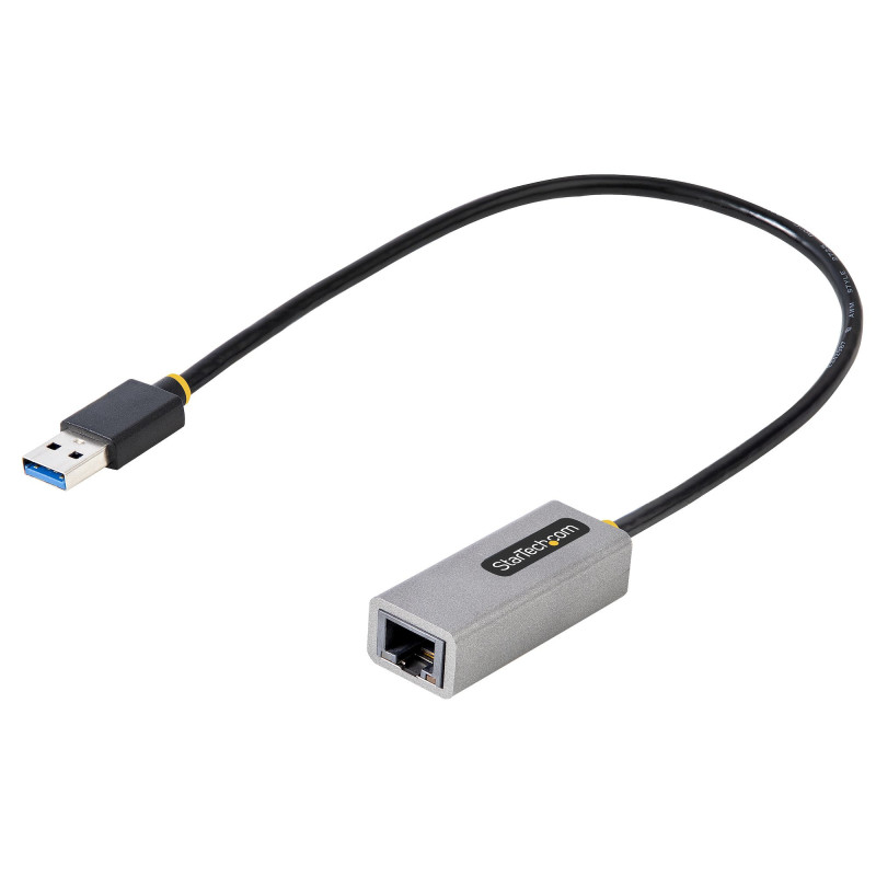 StarTech.com Adattatore di rete da USB 3.0 a Ethernet Gigabit - 10/100/1000 Mbps, da USB a RJ45, Convertitore da USB 3.0 a LAN,