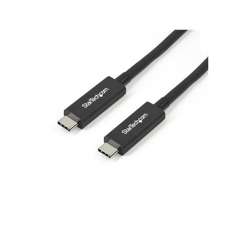 StarTech.com Cavo Thunderbolt 3 USB-C (40Gb/s) da 1m - Compatibile con Thunderbolt e USB