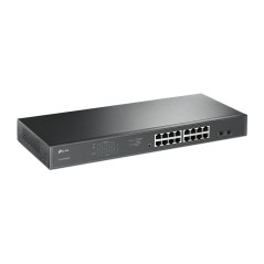 TP-Link TL-SG1218MPE Gestito L2 Gigabit Ethernet (10 100 1000) Supporto Power over Ethernet (PoE) 1U Nero