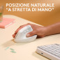 Logitech Lift for Mac mouse Ufficio Mano destra RF senza fili + Bluetooth Ottico 4000 DPI