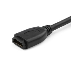 StarTech.com Cavo HDMI 2.0 prolunga salvaporta da 15cm - 4K 60Hz