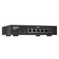 QNAP QSW-1105-5T switch di rete Non gestito Gigabit Ethernet (10/100/1000) Nero