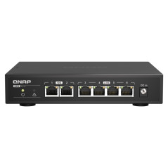 QNAP QSW-2104-2T switch di rete Non gestito 2.5G Ethernet (100 1000 2500) Nero