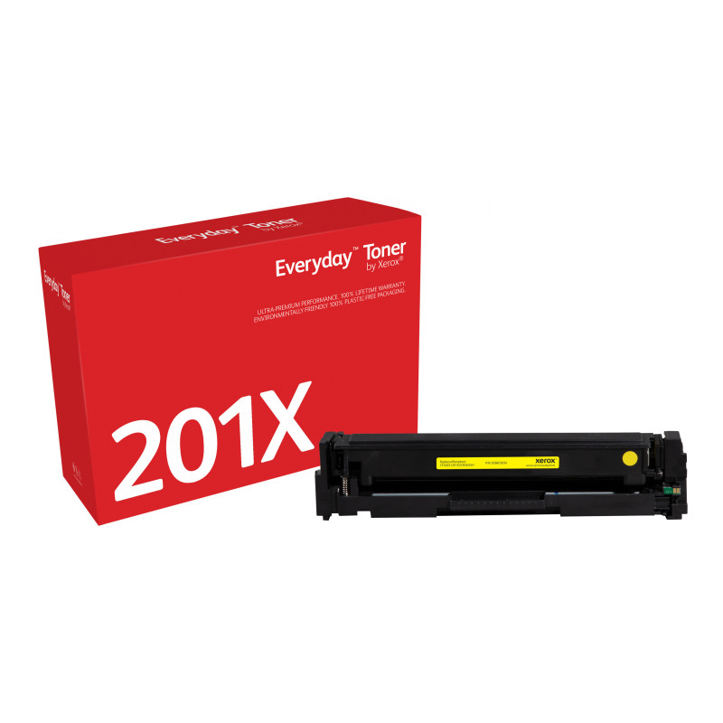 Everyday Toner ™ di Xerox Giallo compatibile con HP 201X (CF402X/ CRG-045HY), High capacity