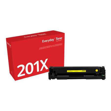 Everyday Toner ™ di Xerox Giallo compatibile con HP 201X (CF402X/ CRG-045HY), High capacity