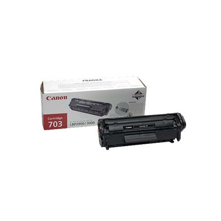 Canon Toner CRG703 Black cartuccia toner 3 pz Originale Nero