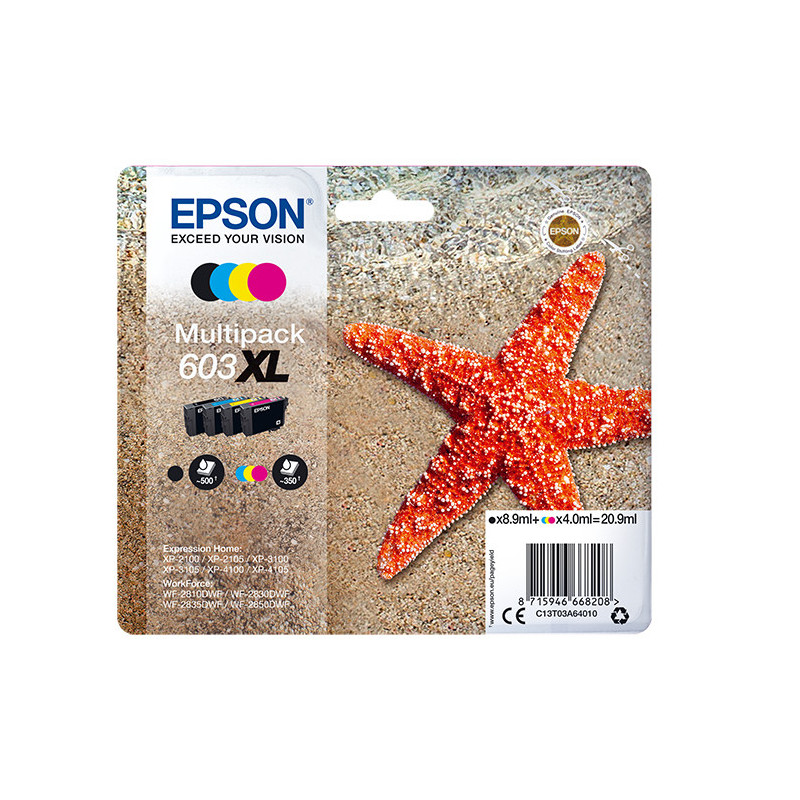 Epson Multipack 4-colours 603XL Ink