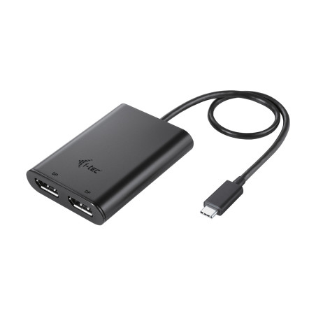 i-tec USB-C Dual 4K/60Hz (single 8K/30Hz) DP Video Adapter