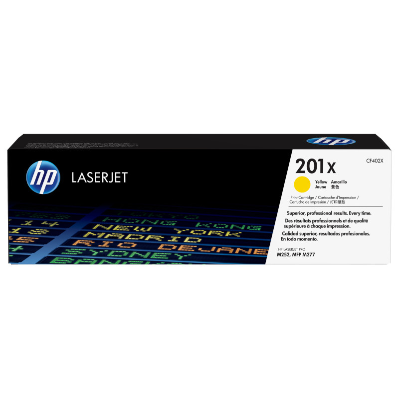 HP Cartuccia Toner originale giallo ad alta capacità LaserJet 201X