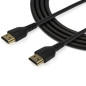 StarTech.com Cavo HDMI 2.0 certificato Premium da 2m - Cavo video HDMI con Ethernet ad alta velocità - UHD 4K 60Hz HDR - Cavo