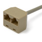 StarTech.com Cavo Adattatore sdoppiatore RJ45 2 a 1 - F/M