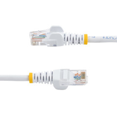 StarTech.com Cavo di Rete da 10m Bianco Cat5e Ethernet RJ45 Antigroviglio