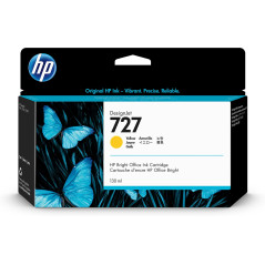 HP Cartuccia inchiostro giallo DesignJet 727, 130 ml