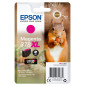 Epson Squirrel Singlepack Magenta 378XL Claria Photo HD Ink