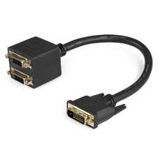 StarTech.com Cavo splitter video digitiale DVI-D a 2 DVI-D da 30 cm - M F