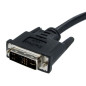 StarTech.com Cavo adattatore monitor DVI a VGA - Cavo Convertitore analogico DVI a VGA - Femmina / Maschio da 15pin - 2m - Nero