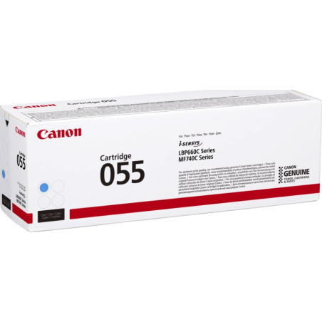 Canon 055 cartuccia toner 1 pz Originale Ciano