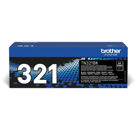 Brother TN-321BK cartuccia toner 1 pz Originale Nero