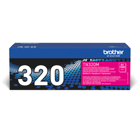 Brother TN-320M cartuccia toner 1 pz Originale Magenta