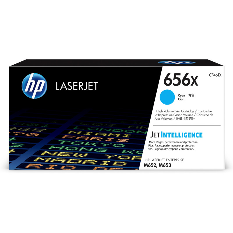 HP Cartuccia toner ciano originale ad alta capacità LaserJet 656X