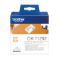 Brother DK-11202 nastro per etichettatrice Nero su bianco