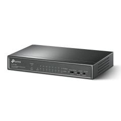 TP-Link TL-SF1009P switch di rete Non gestito Fast Ethernet (10 100) Supporto Power over Ethernet (PoE) Nero