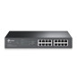 TP-Link TL-SG1016PE Gestito L2 Gigabit Ethernet (10/100/1000) Supporto Power over Ethernet (PoE) 1U Nero